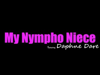 Nympho Daphne convinces he can help fuck out stuck object from her Pussy