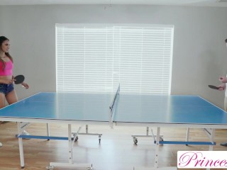 Strip pong player Angelica Cruz tells Stepbro, "Its time for me to Collect my Prize"