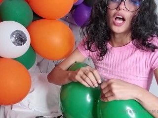 Balloon inflation without popping (full video on C4S / MV / OF / Membersite)