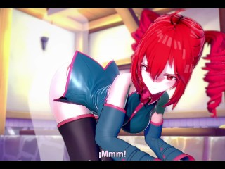 Kasane Teto and Hatsune Miku - Who will make you finish first?