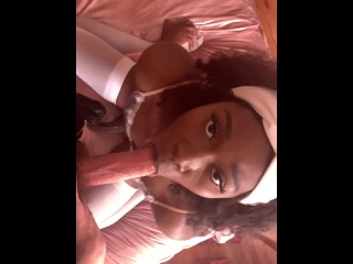 POV Swapping Blowjobs - Vanniall Gets A HUGE Facial and Cum in Her Mouth