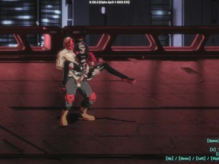 pure-onyx - DK Doll Fula x SplicerThug lift Sex (with costume)