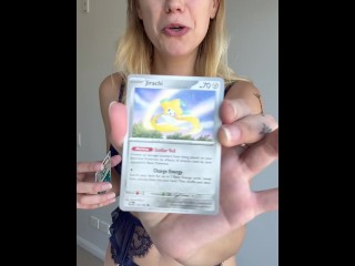 Lingerie Pokemon Card Pulls Day 3 - Paradox Rift booster pack