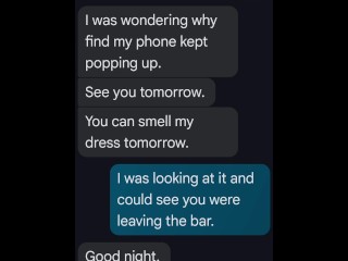 "Happy Father's Day"-Real Cheating Wife texts hubby bragging about fucking guy from bar Sat. night