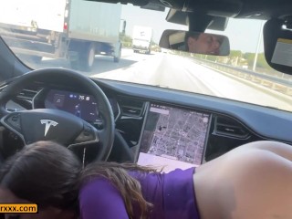 Hot Girl Next Door "Dont Have To Stop The Car To Fuck"