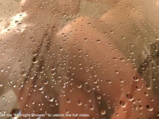 🎬 TRAILER: Steamy Midnight Shower - His Cum Is The Best Soap For My Soft Skin 💦🍑🖤