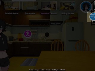 MY FEMBOY ROOMMATE #02 • Visual Novel PC Gameplay [HD]