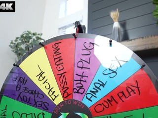 ANAL4K Anal Slut Uses The Wheel Of Anal To See What Will Stretch Her Butthole - Veronica Church