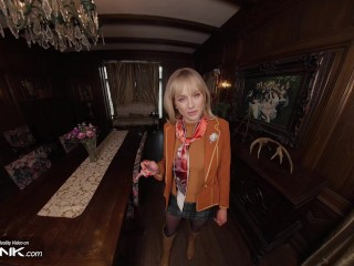 VR Conk: Blonde MILF Ashley Graham Fucks In Ripped Tights In Resident Evil 4 Cosplay Parody