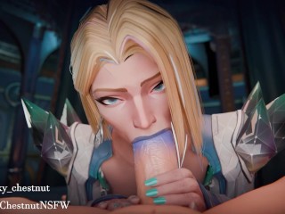 Emma Frost Licking and Slurping that Dick PoV | Marvel Rivals