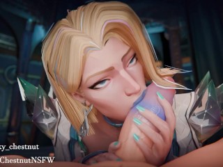 Emma Frost Licking and Slurping that Dick PoV | Marvel Rivals