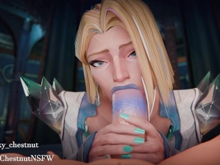 Emma Frost Licking and Slurping that Dick PoV | Marvel Rivals