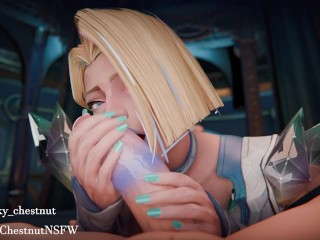 Emma Frost Licking and Slurping that Dick PoV | Marvel Rivals