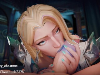 Emma Frost Licking and Slurping that Dick PoV | Marvel Rivals