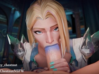 Emma Frost Licking and Slurping that Dick PoV | Marvel Rivals