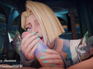 Emma Frost Licking and Slurping that Dick PoV | Marvel Rivals