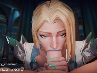 Emma Frost Licking and Slurping that Dick PoV | Marvel Rivals