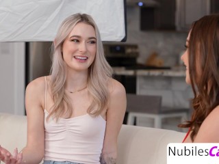 Kinky Cutie Thea Summers has playful big dick threesome with Rissa May - S9:E2