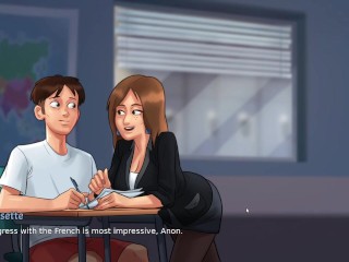 He Fucked with His French Teacher (18+) - Summertime Saga New Update