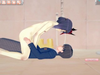 [Koikatsu] Genshin impact, Kujou Sara has sex