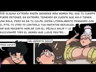 Okarun y Aira pelean por unas bragas y terminan follando - Dandadan Hentai