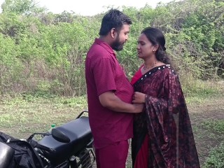 Desi indian Marathi kavita bhabhi doggy style position fuck in jungle