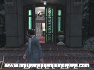 MILF Amanda cheats husband with his Psychiatrist! Blowjob and Anal sex! GTA Free Porn