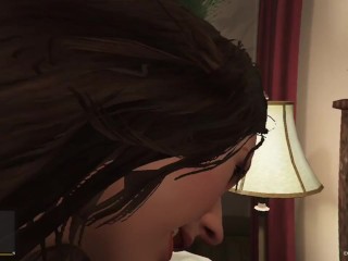 MILF Amanda cheats husband with his Psychiatrist! Blowjob and Anal sex! GTA Free Porn