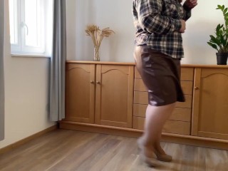 No sex, but you can cum on your mother-in-law's fat ass!