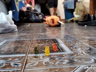 Power crush his friends