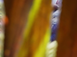 Minotaur monster with huge cock fucks cute girl in oasis