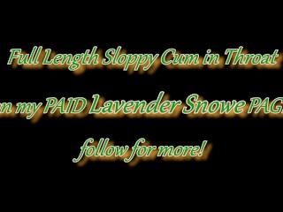 Goblin Girl Gloppy Sloppy Extreme Facefuck Throatpie