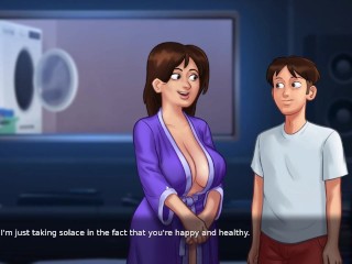 Debbie Entered While I Was Watching Porn and Jerking Off(18+) - Summertime Saga New Update