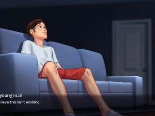 Debbie Entered While I Was Watching Porn and Jerking Off(18+) - Summertime Saga New Update