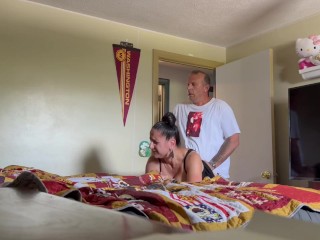 Step sister wanted me to fuck her ass while we aren’t home alone