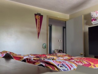 Step sister wanted me to fuck her ass while we aren’t home alone