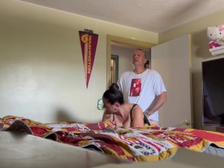 Step sister wanted me to fuck her ass while we aren’t home alone