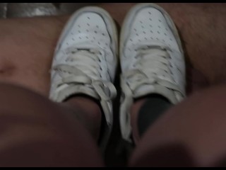 Crushing His Cock with My Favorite Sneakers