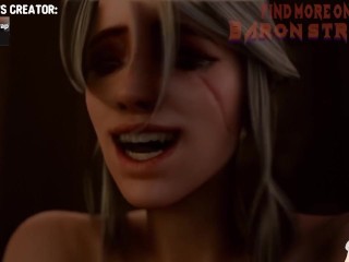 Lesbians torture each other by tickling each other's feet (BaronStrap animation) - Jazziuu