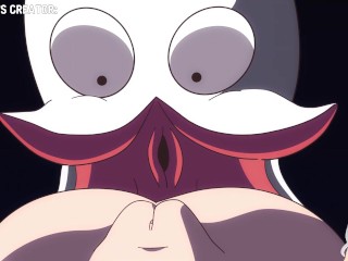 Strange creature fucks vagina with its tongue until it cums inside (Hinca animation) - Jazziuu