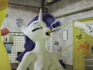 Rarity's living toilet