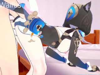 Cipher wants a huge payment of Cum straight into her Pussy Bank