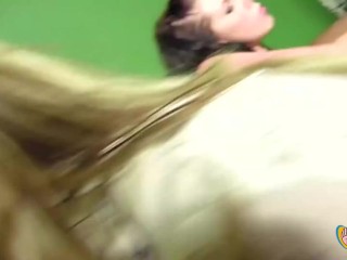 Kylie Worthy And Gianna Michaels Enjoy Tugging Black Dick