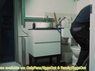 Guarda la mia FIGA RIEMPITA dal BASTONE DELL'IDRAULICO