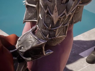 Lara Croft Double Anal Gangbang - Hentai Cartoon