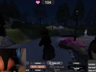 Secret Flasher Sereka: Part 1. amateur exhibitionist and femboy