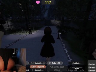 Secret Flasher Sereka: Part 1. amateur exhibitionist and femboy