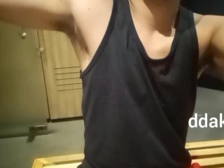 PAPAWIS AT PATAMOD SA SAUNA HABANG INIISIP KA💦(SAUNA CUMSHOTS)