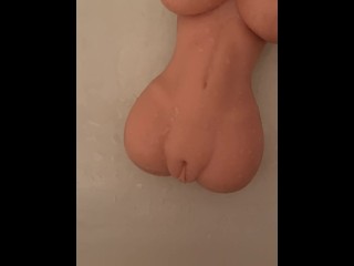 She’s always ready for my pee!