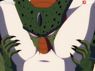 Android 18 gets mercilessly fucked by Cell from Dragon Ball (Hinca animation) - Jazziuu